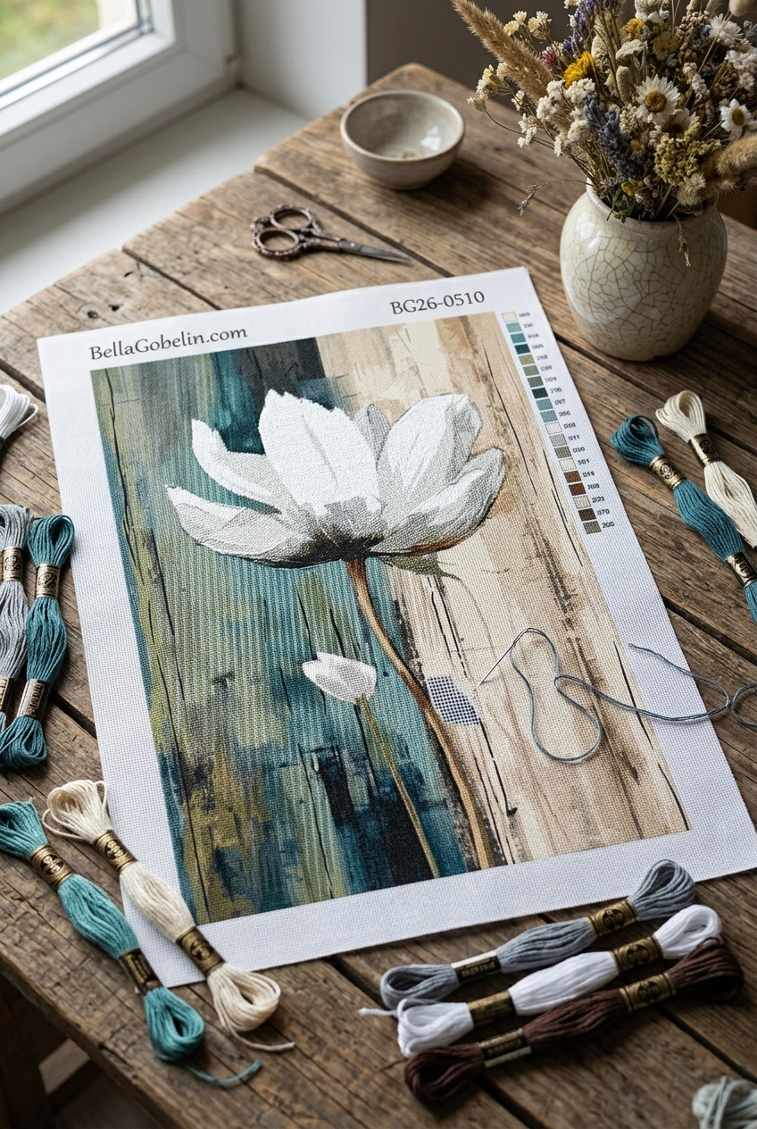 Fjura bajda astratta