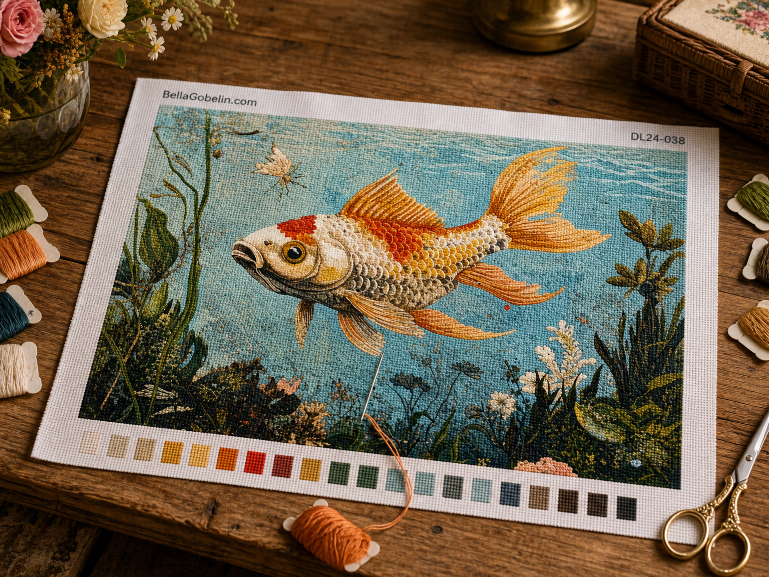 Goldfish painting