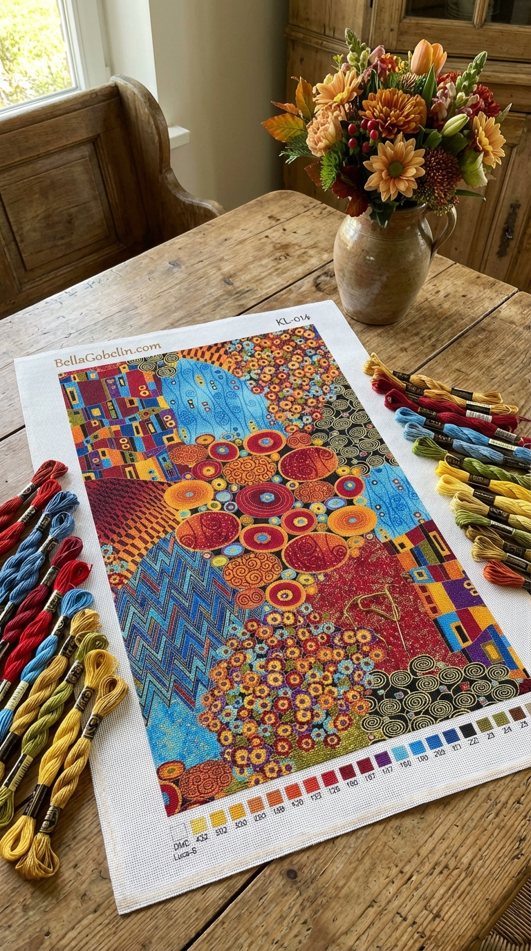 Immagine in stile Klimt