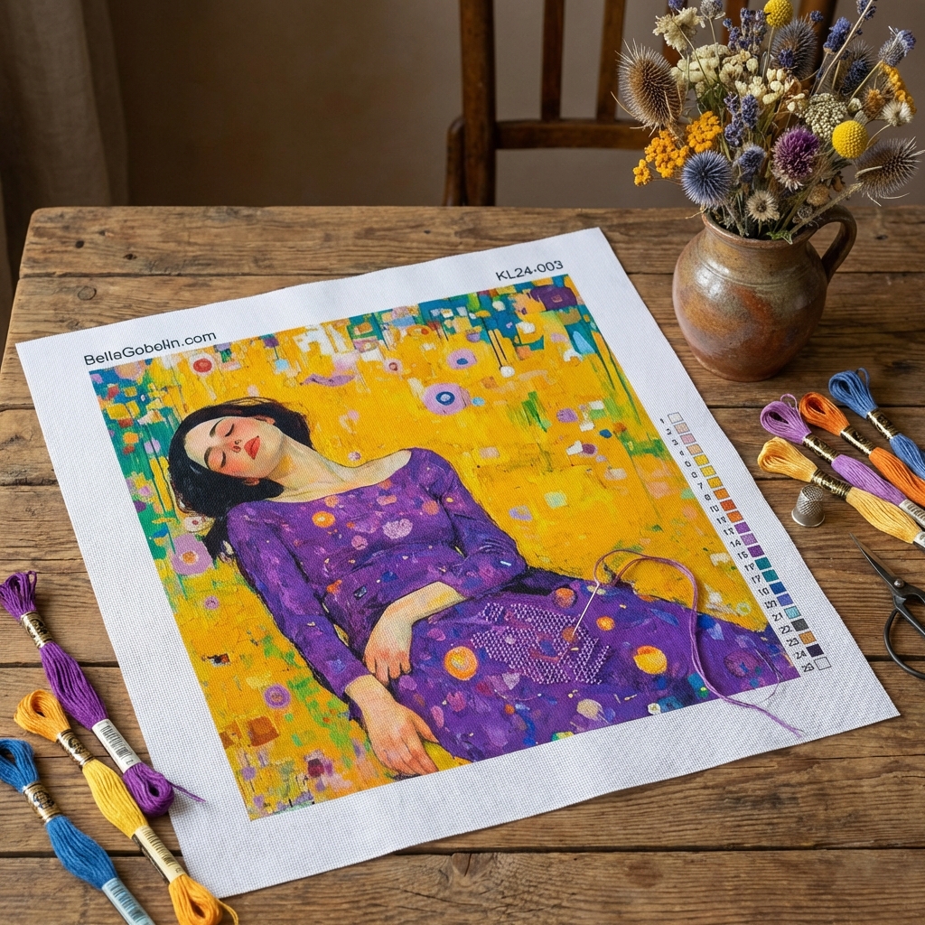 Klimt-Stil: Entspannung