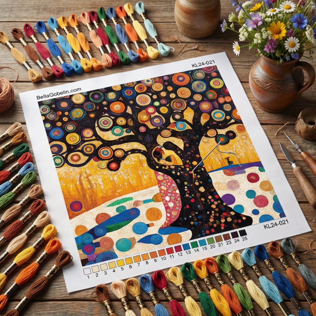 Klimtin tyyli: Puu