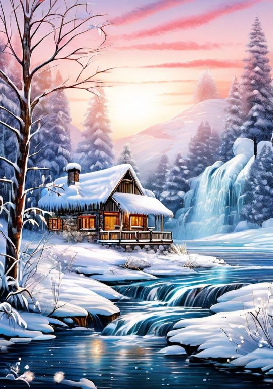 <div class='list-title'>Winter at the Lake</div><div class='list-plustitle'>needlepoint kit</div>