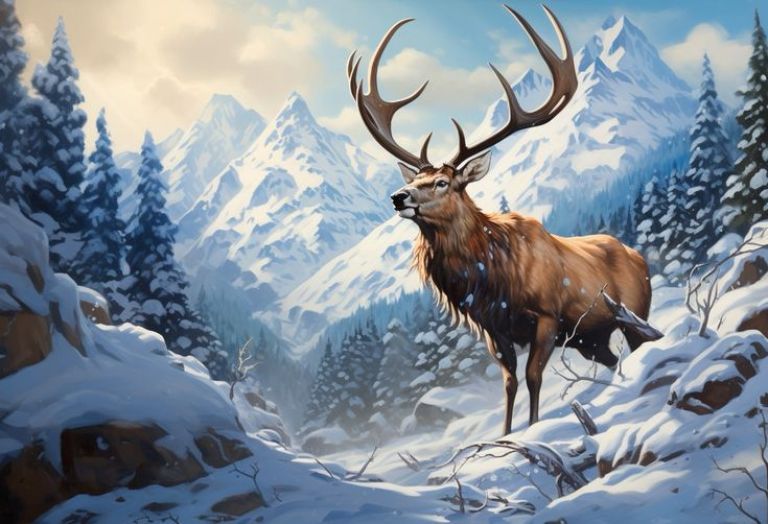 <div class='list-title'>Een hert in de sneeuw</div><div class='list-plustitle'>Outletproducten voor de helft van de prijs</div>