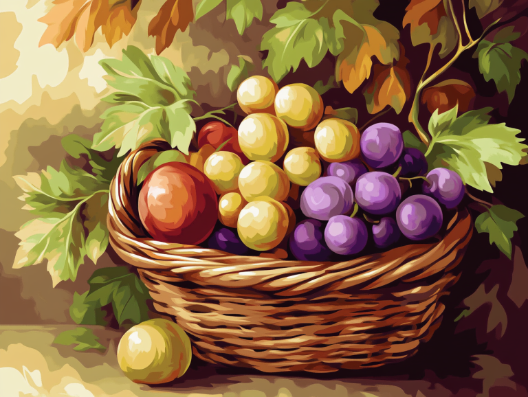 <div class='list-title'>Fruit Basket Still Life</div><div class='list-plustitle'>needlepoint kit</div>