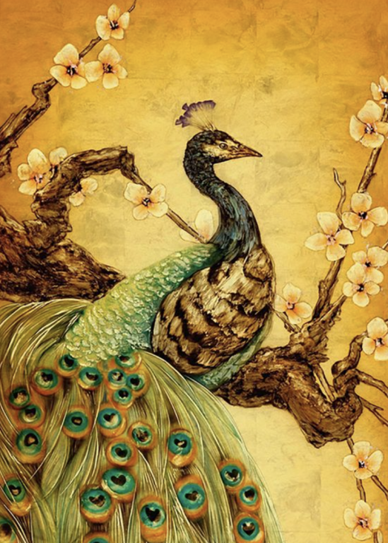 <div class='list-title'>Peacock rooster</div><div class='list-plustitle'>needlepoint kit</div>