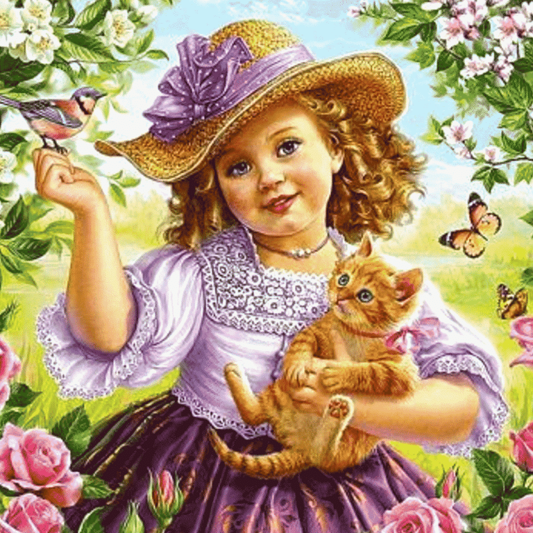 <div class='list-title'>Little girl in the garden with a kitten</div><div class='list-plustitle'>needlepoint kit</div>