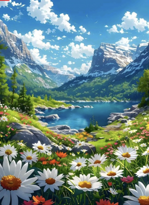 Heavenly landscape