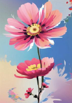 Colorful Flowers Series Vol. 4.