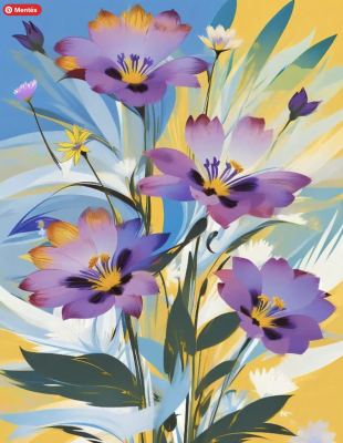 Colorful Flowers Series Vol. 9.