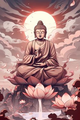 Buddha-Gobelin