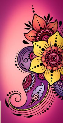 Manda Blumen Detail