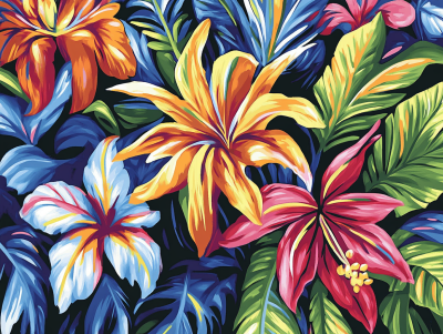 Blossom pattern – 25-183