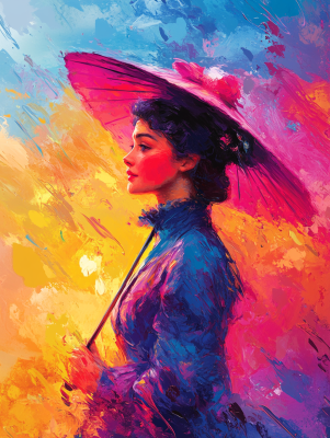 Lady with a Parasol Variations – 25-339