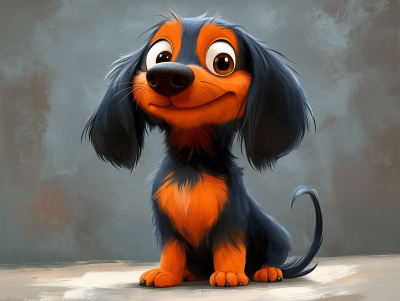 Portret de Dachshund