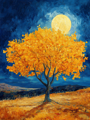 Immagine in stile Van Gogh