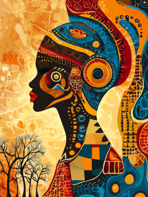 Afrikanischer Stil