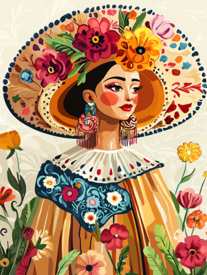 Fille mexicaine