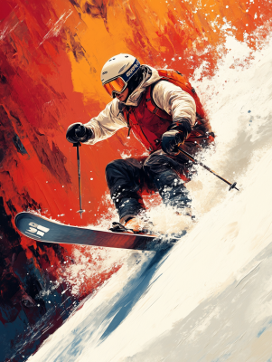 Freestyle skiing