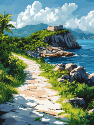 Mediterranean landscape – 25-548