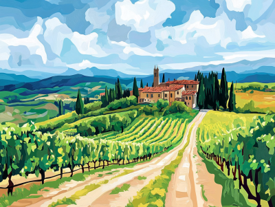 Grapes, Tuscany, Chianti, Wine