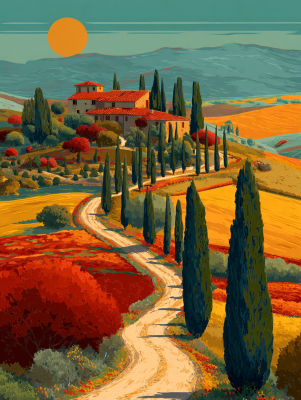 Tuscany Sunset Series – 25-662