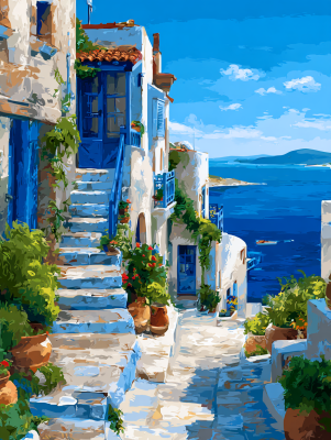 Greek landscape – 25-687