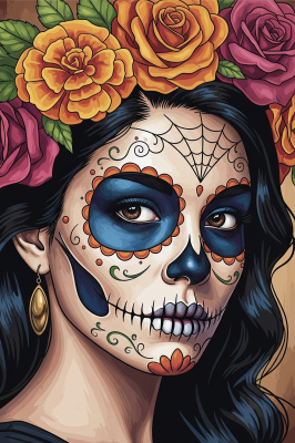 Mexická série Halloween – 25-840