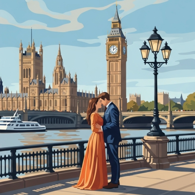 Romantiek in Londen
