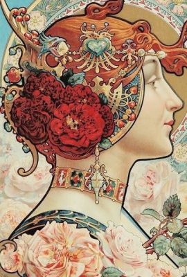 Alphonse Mucha style image – AR-221