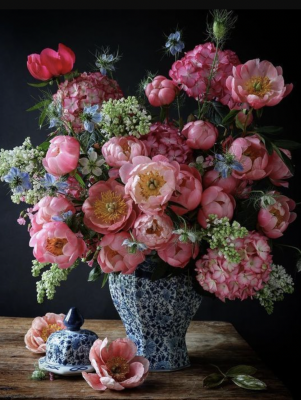 Pfingstrose in der Vase