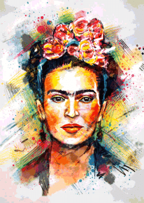 Frida Kahlo portræt – BG-182