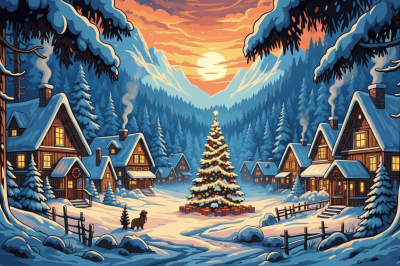 Sráid na Dátaí ag an Nollaig