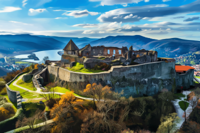 Pajsaġ tal-kastell ta