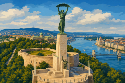 Budapest Citadel Liberty Statue