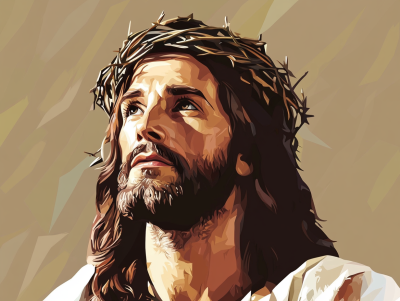 Portrait of Jesus Christ