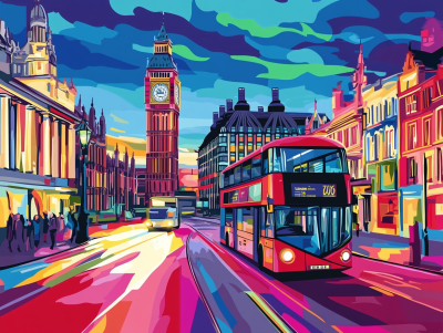 Kleurig Londen – DL24-054
