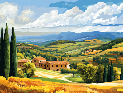 Peisaj din Provence – DL24-092