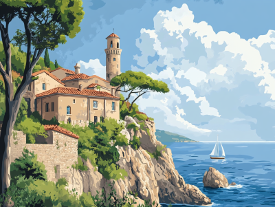 Torre sulla scogliera