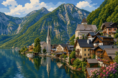 Hallstatt sjöby