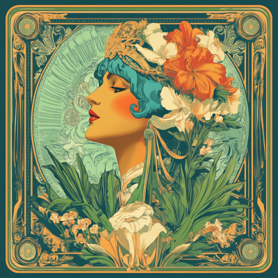 Estilo Mucha: Gatsby