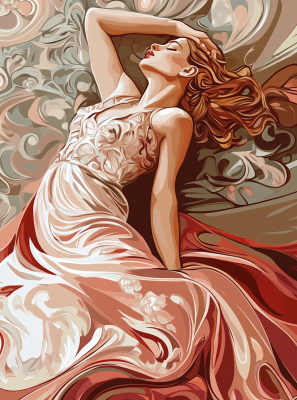 Mucha stilius: Paskendę lovoje – MU24-008