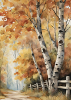 Herbstwald