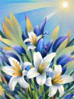 Colorful Flowers Series Vol10.
