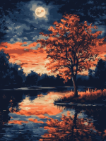 Landscape in Moonlight