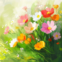 Frühling Gemälde