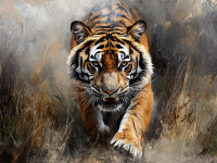 Tiger Gobelin