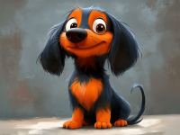 Portret de Dachshund