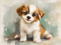 Cute puppy face – 25-385