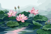 Lotus flower – 25-406