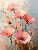 Coquelicots roses